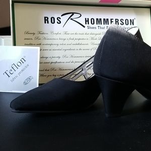 Ros Hommerson Antoinette Black Block Heel Shoe